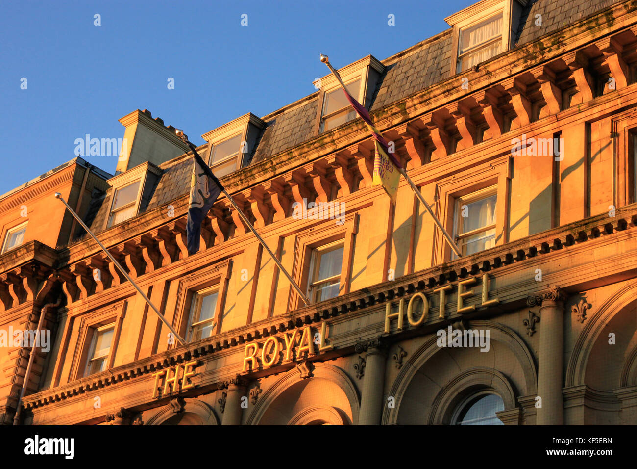 Streetscenes in Hull UK City of Culture 2017 Royal Hotel Ferensway