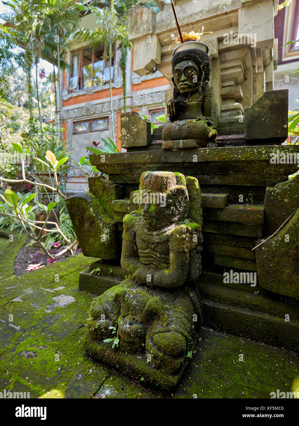 Statue in the garden of the Agung Rai Museum of Art (ARMA). Ubud, Bali, Indonesia. Stock Photo