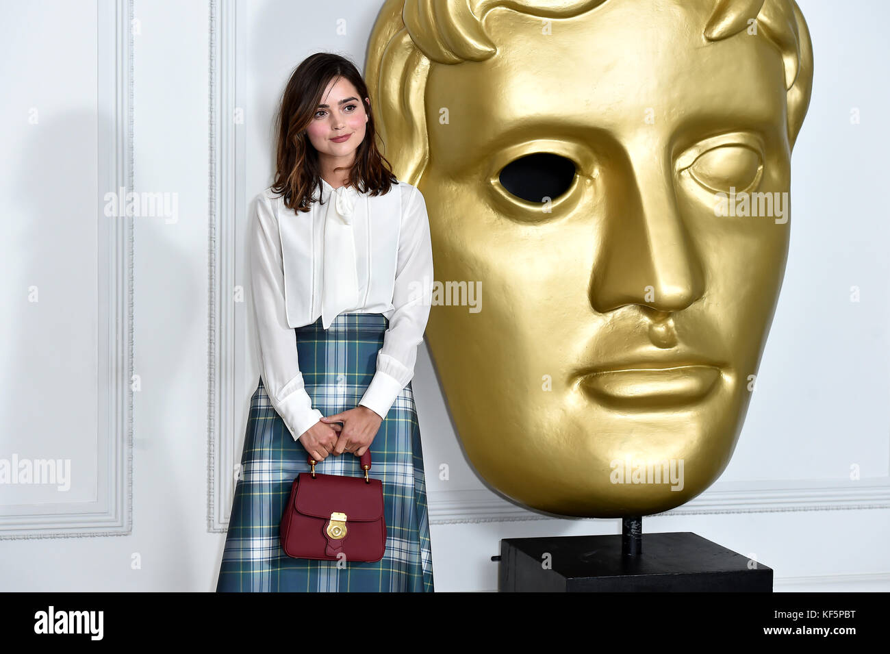 Jenna Coleman attending the BAFTA Breakthrough Brits 2017 at the