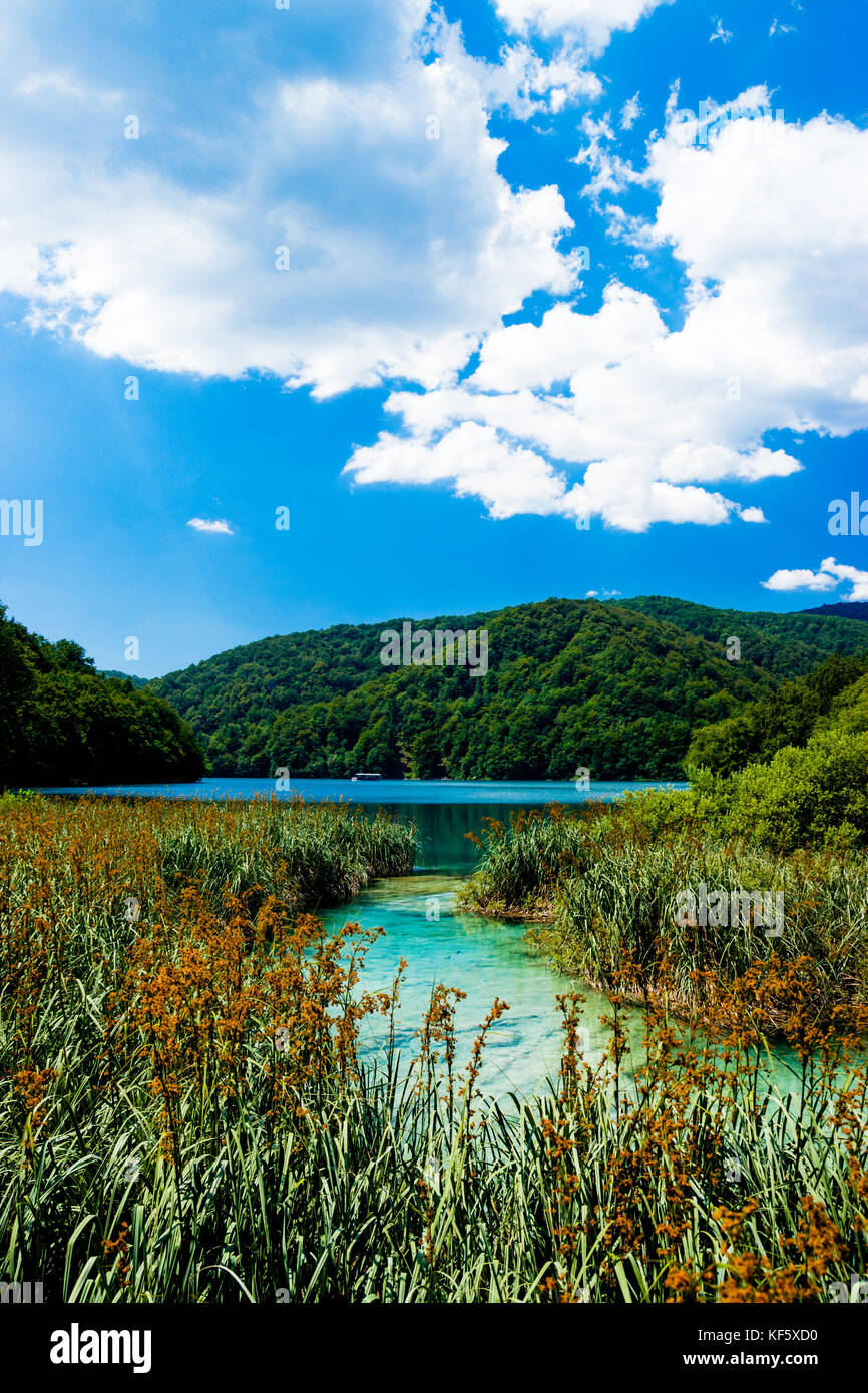 Idyllic place in the National Park in Croatia Stock Photo - Alamy