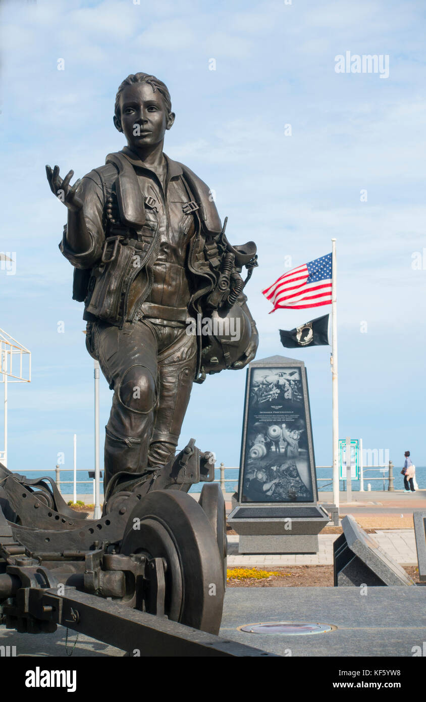 Naval Aviation monument park Virginia Beach VA Stock Photo Alamy