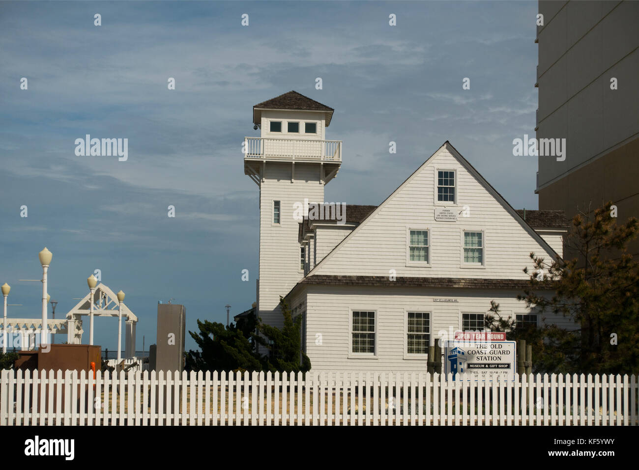old coast guard station Virginia Beach Stock Photo Alamy