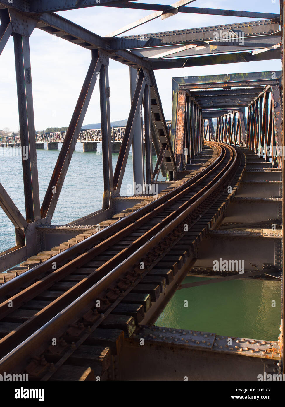 Iron railway lines hi-res stock photography and images - Alamy