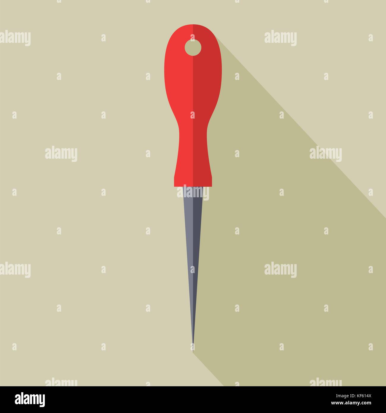 Sharp Awl Tool Stock Vector Image & Art Alamy