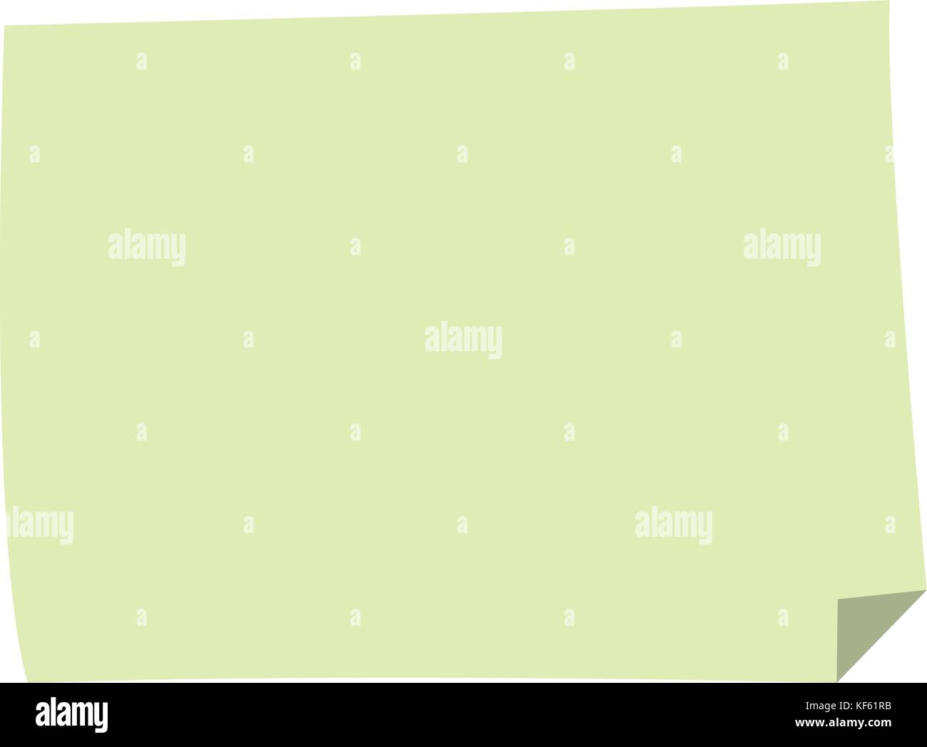 Empty memo note copy Stock Vector Images - Alamy