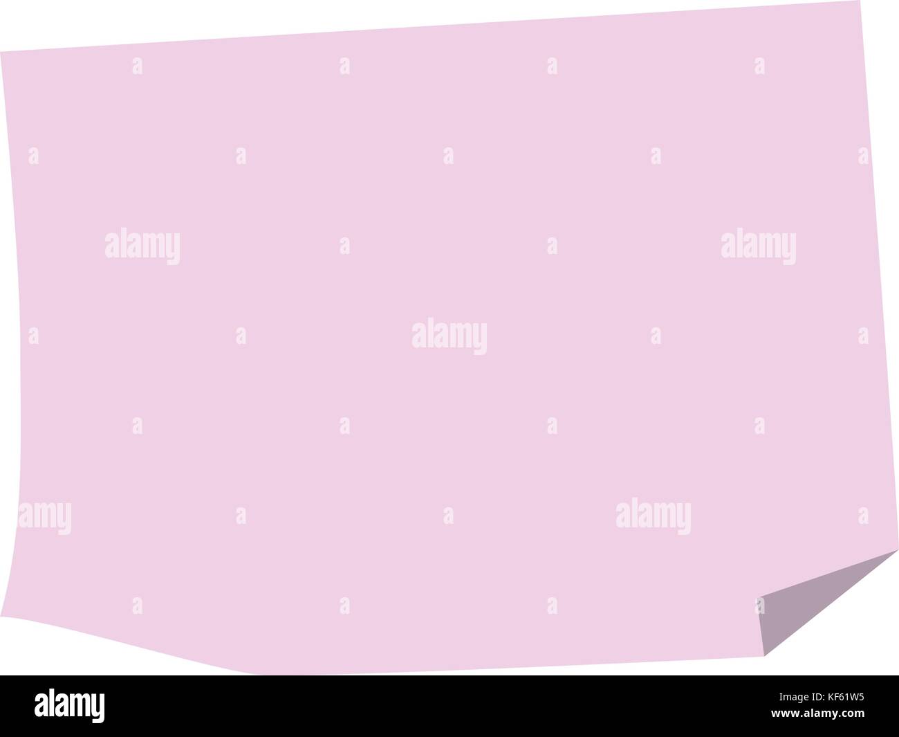 Sticky paper note Stock Vector Image & Art - Alamy