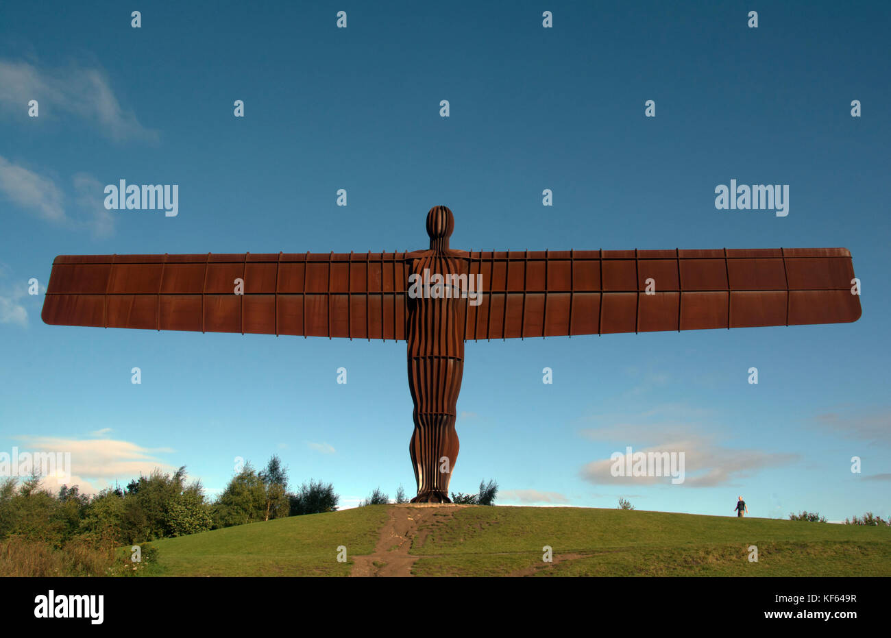 TYNE AND WEAR; THE ANGEL OF THE NORTH Stock Photo - Alamy