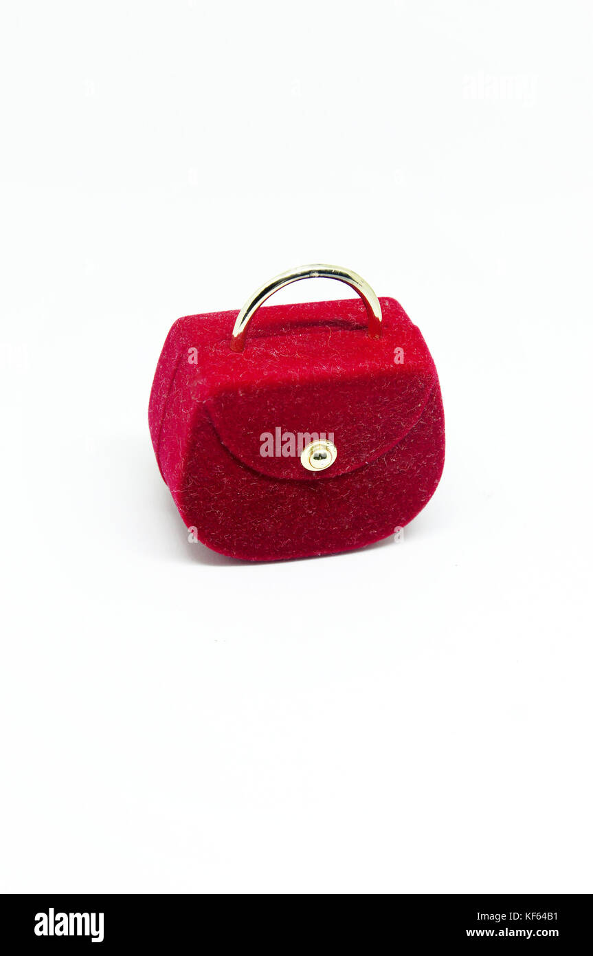 Beautiful decorative box on white background Stock Photo Alamy