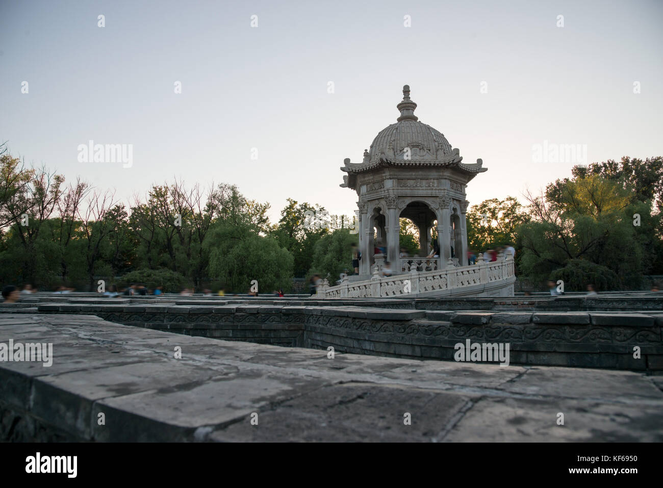 The Old Summer Palace in Beijing Stock Photo