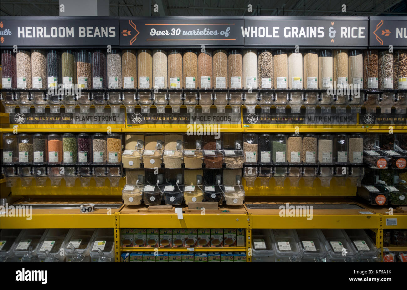 Whole Foods store Virginia Stock Photo Alamy