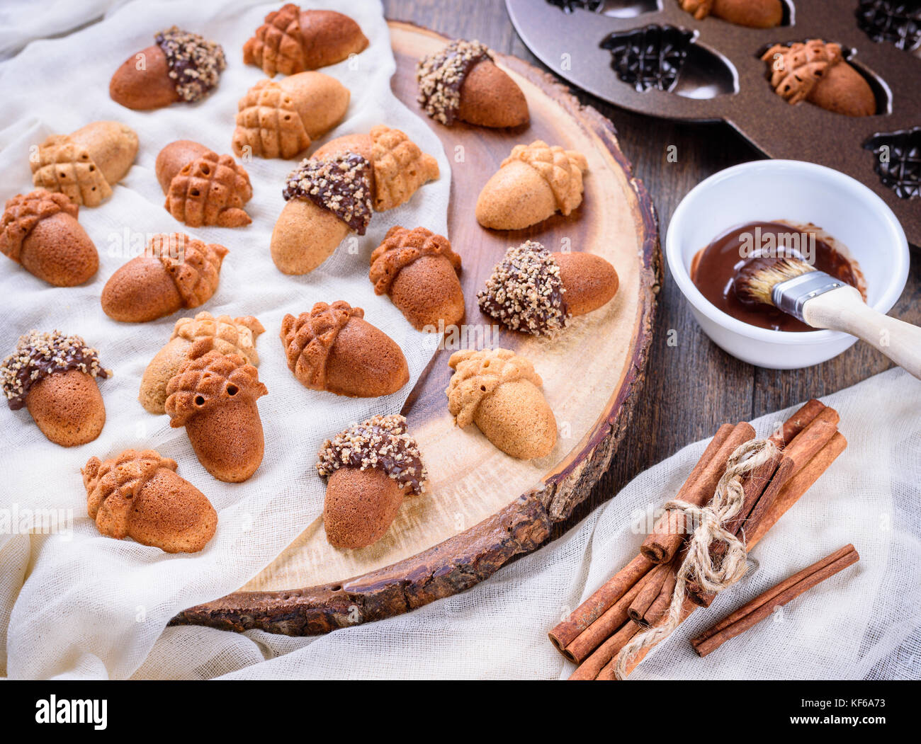 acorn cookie mold