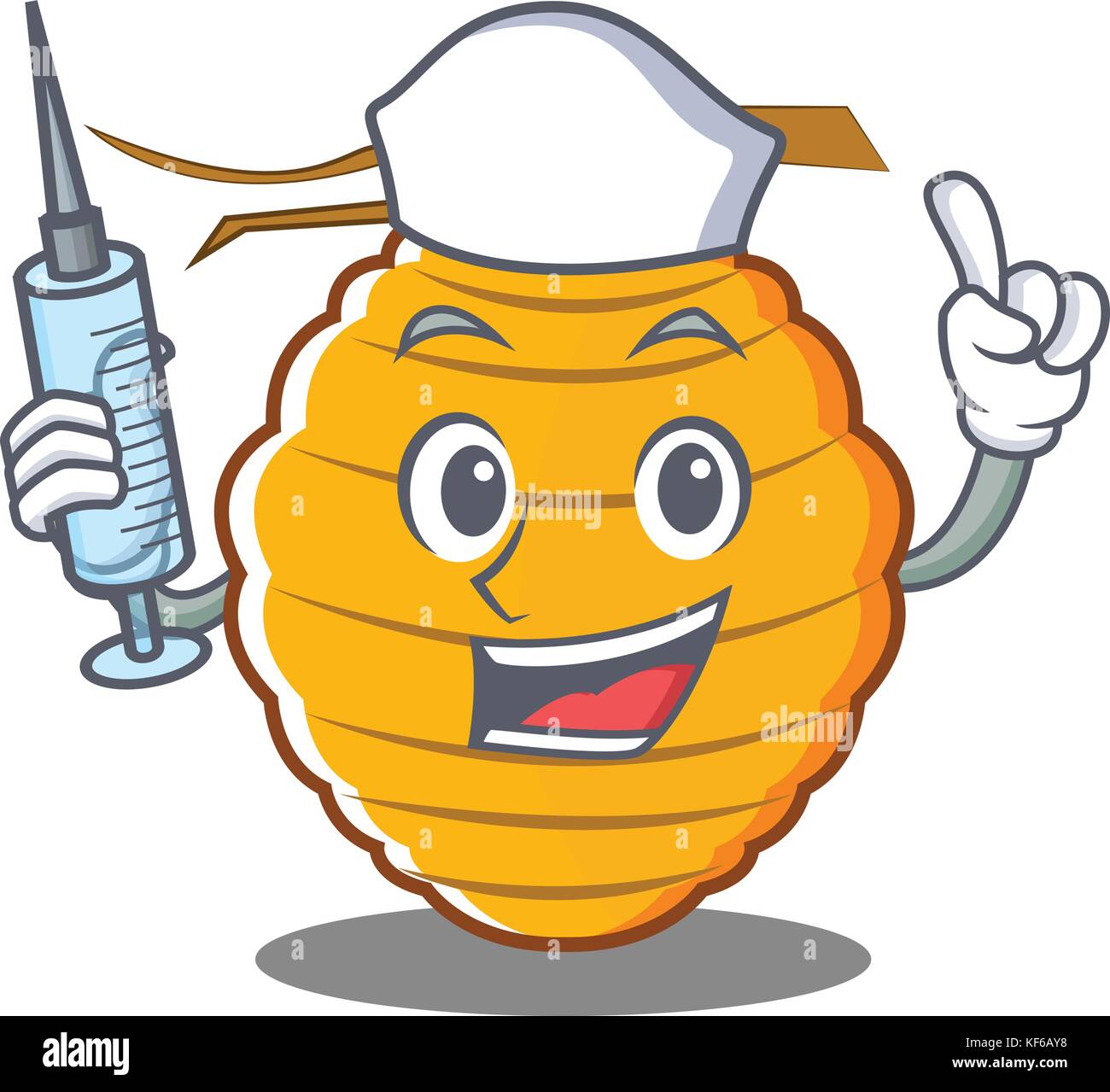 Nurse bee hive character cartoon Stock Vector Image & Art - Alamy