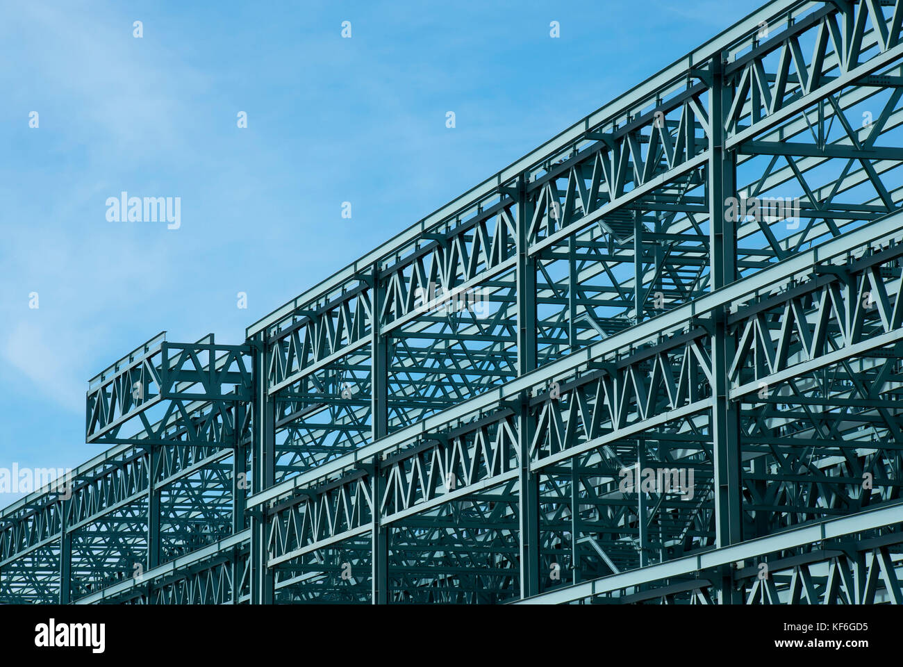 of Steel a construction convention center building ... frame