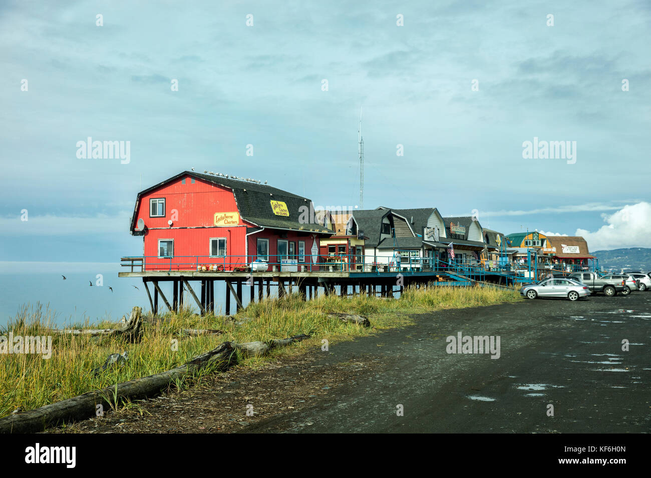 Usa Alaska Homer China Poot Bay Kachemak Bay Views Of The