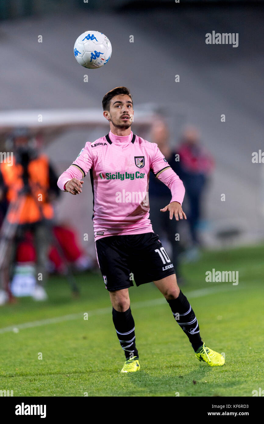 Fans of Palermo Football Club show their colors on game day, Palermo Stock  Photo - Alamy