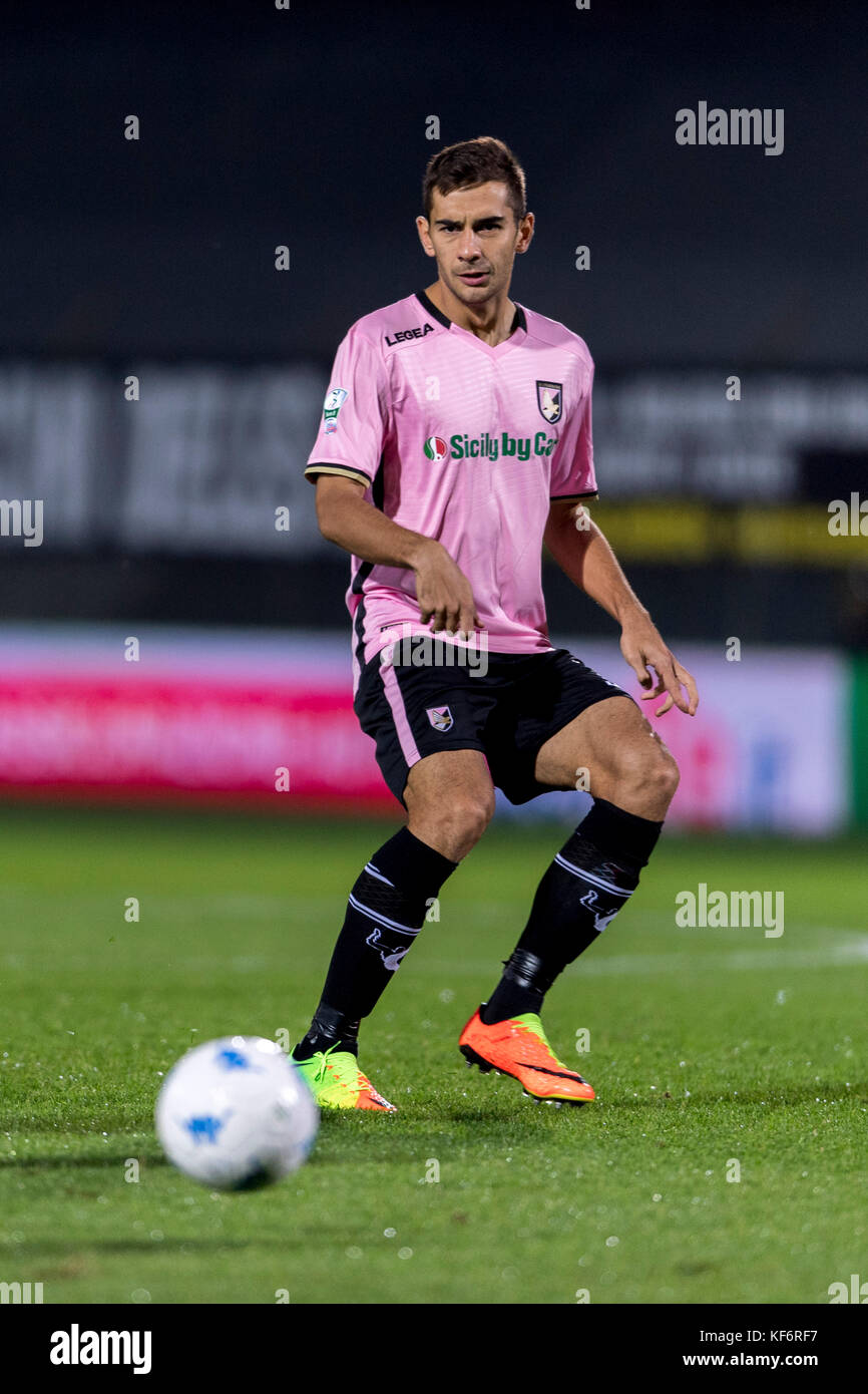 Fans of Palermo Football Club show their colors on game day, Palermo Stock  Photo - Alamy