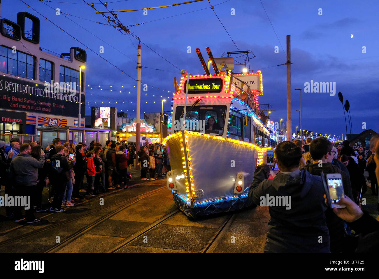 Blackpool Festival of the Lights parade Stock Photo Alamy