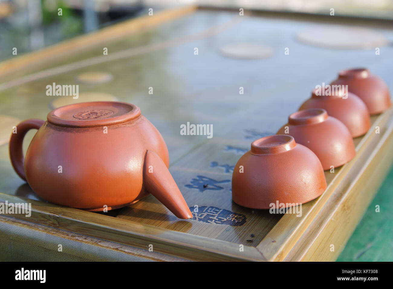 Stilllife. Equipment for Chines tea ceremony Stock Photo Alamy