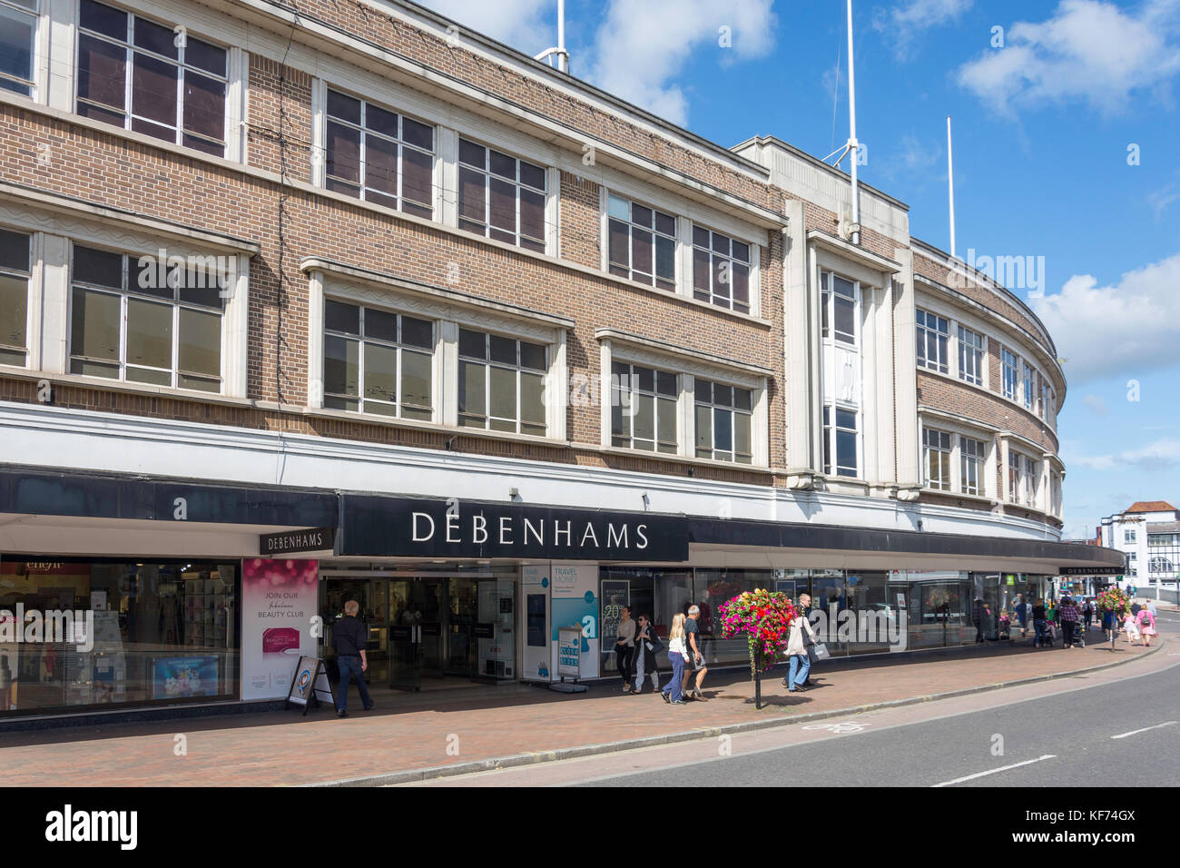 Debenhams Department Store, North Street, Taunton, Somerset, England, United Kingdom Stock Photo