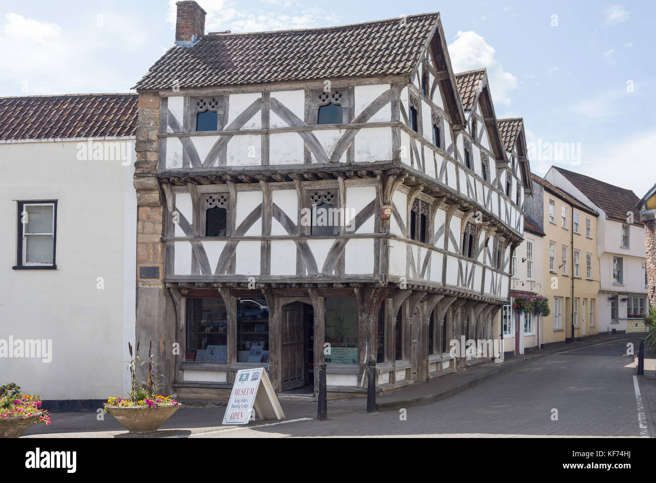15th century St John's Hunting Lodge, The Square, Axbridge, Somerset