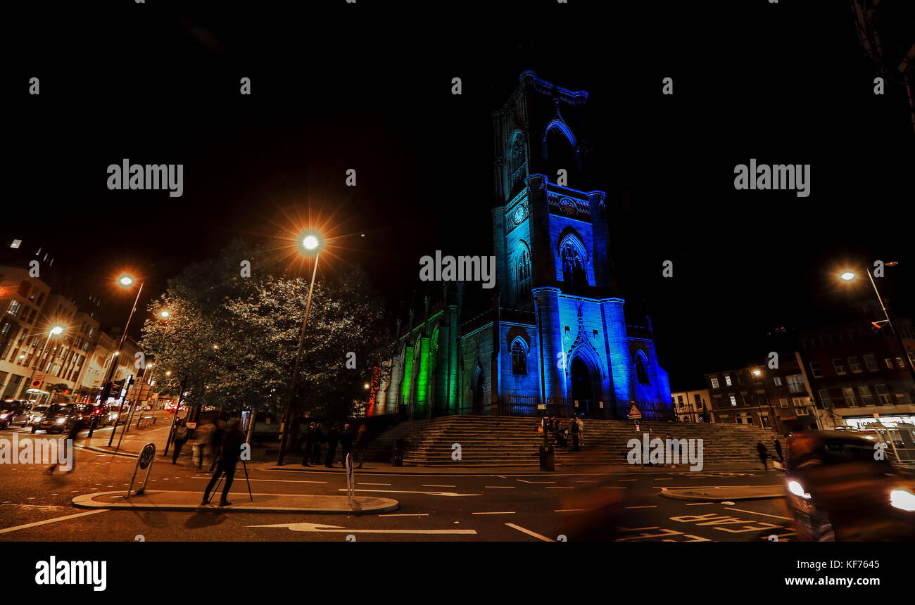 A new 3G architectural lighting system is unveiled at St Luke's Church