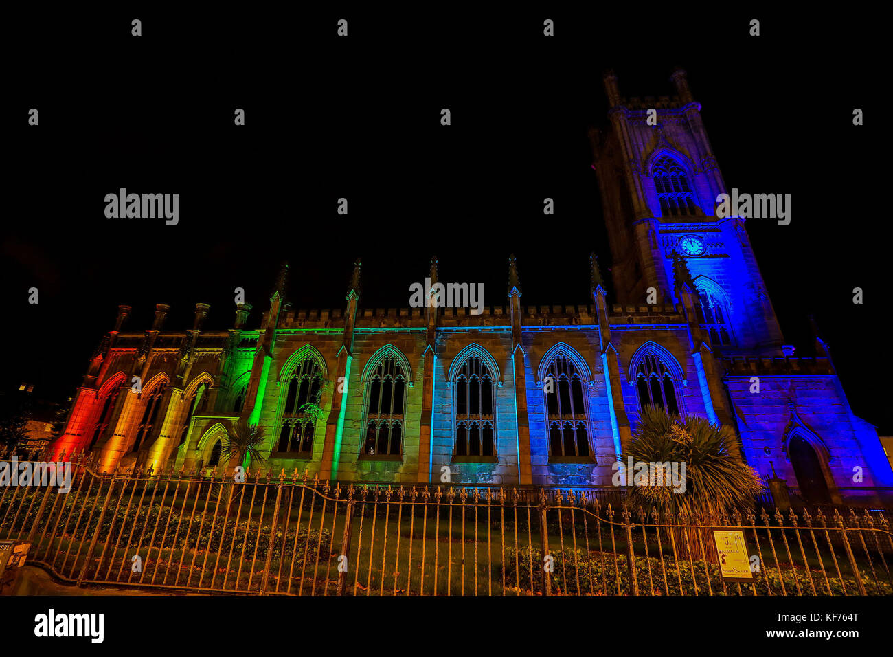 A new 3G architectural lighting system is unveiled at St Luke's Church