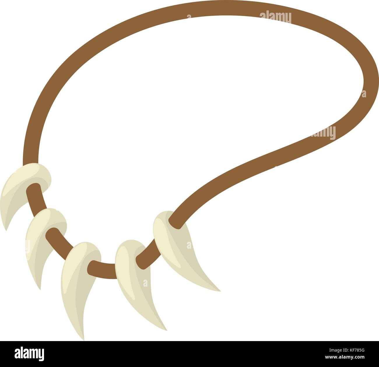 Tooth necklace icon, isometric style Stock Vector Image & Art - Alamy