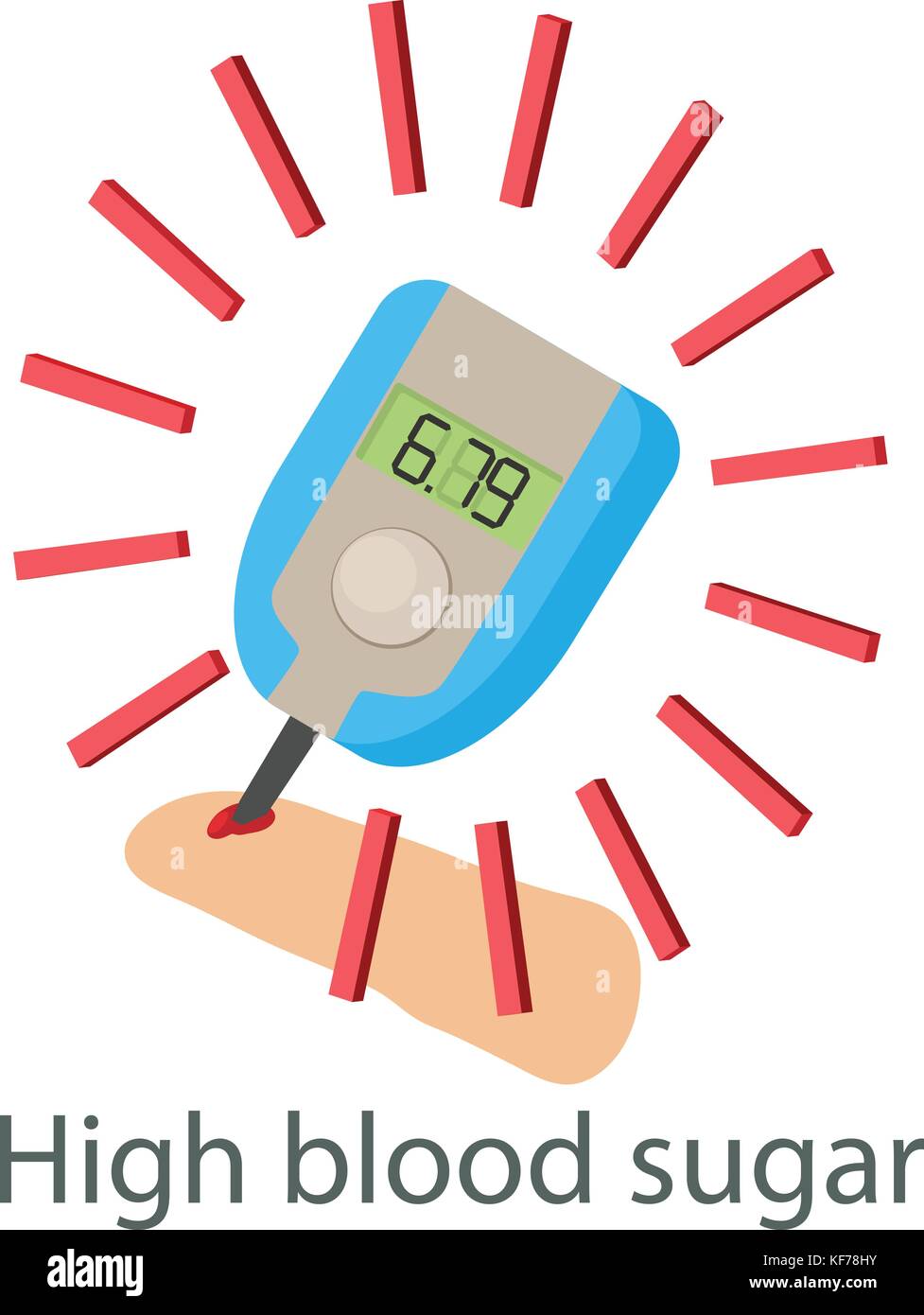 Sugar tester Stock Vector Images Alamy