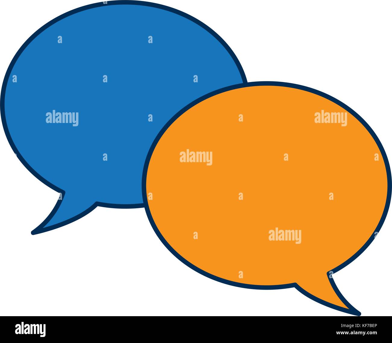 speech bubble icon over white background vector illustration Stock ...