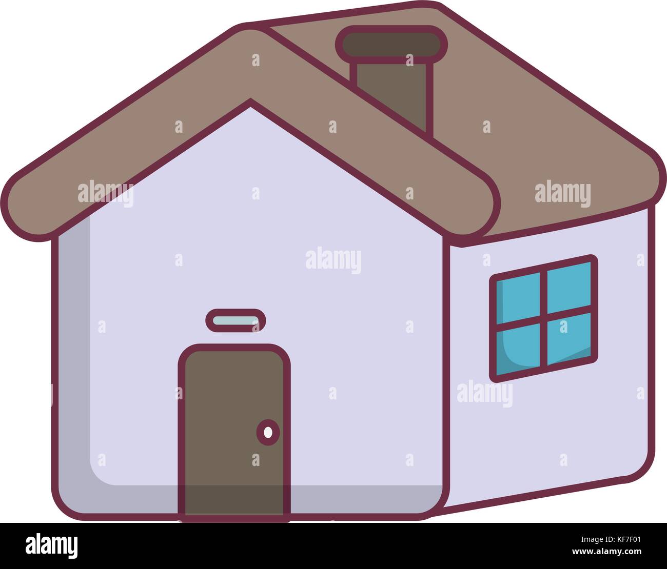 house icon over white background vector illustration Stock Vector Image ...