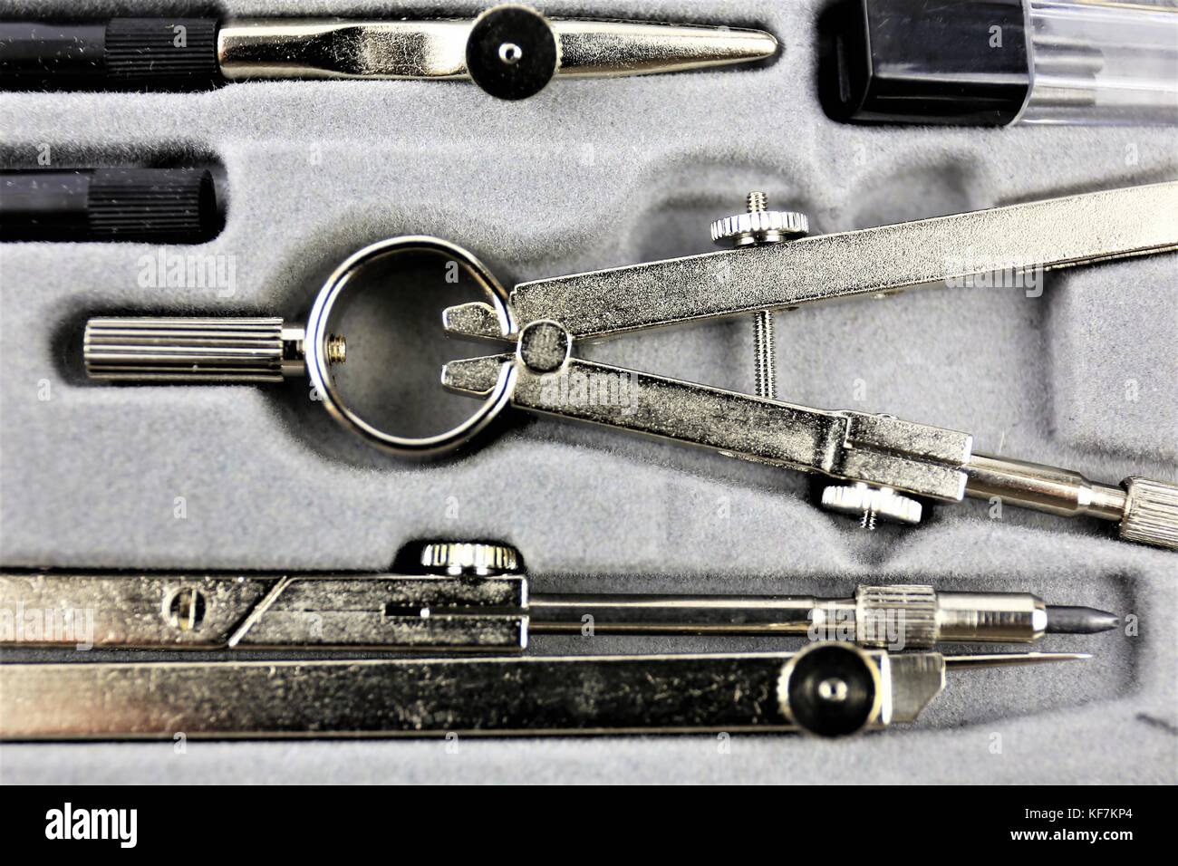 An image of a compasses tool geometry Stock Photo Alamy