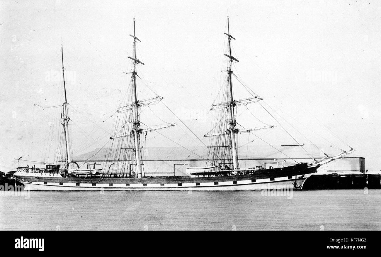 Lady Elizabeth (ship, 1879) SLV H99.220 507 Stock Photo - Alamy