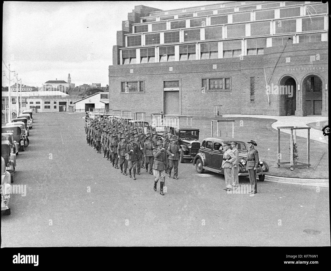 25397 2nd Garrison Battalion parade at Showground Stock Photo