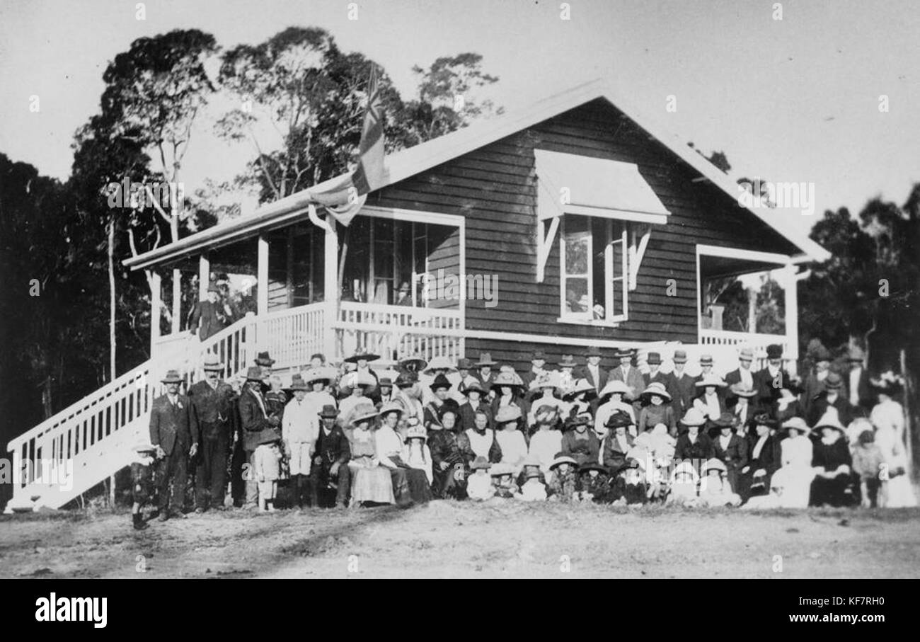 1 104432 Opening of the Belli State School in Mt Eerwah, Queensland