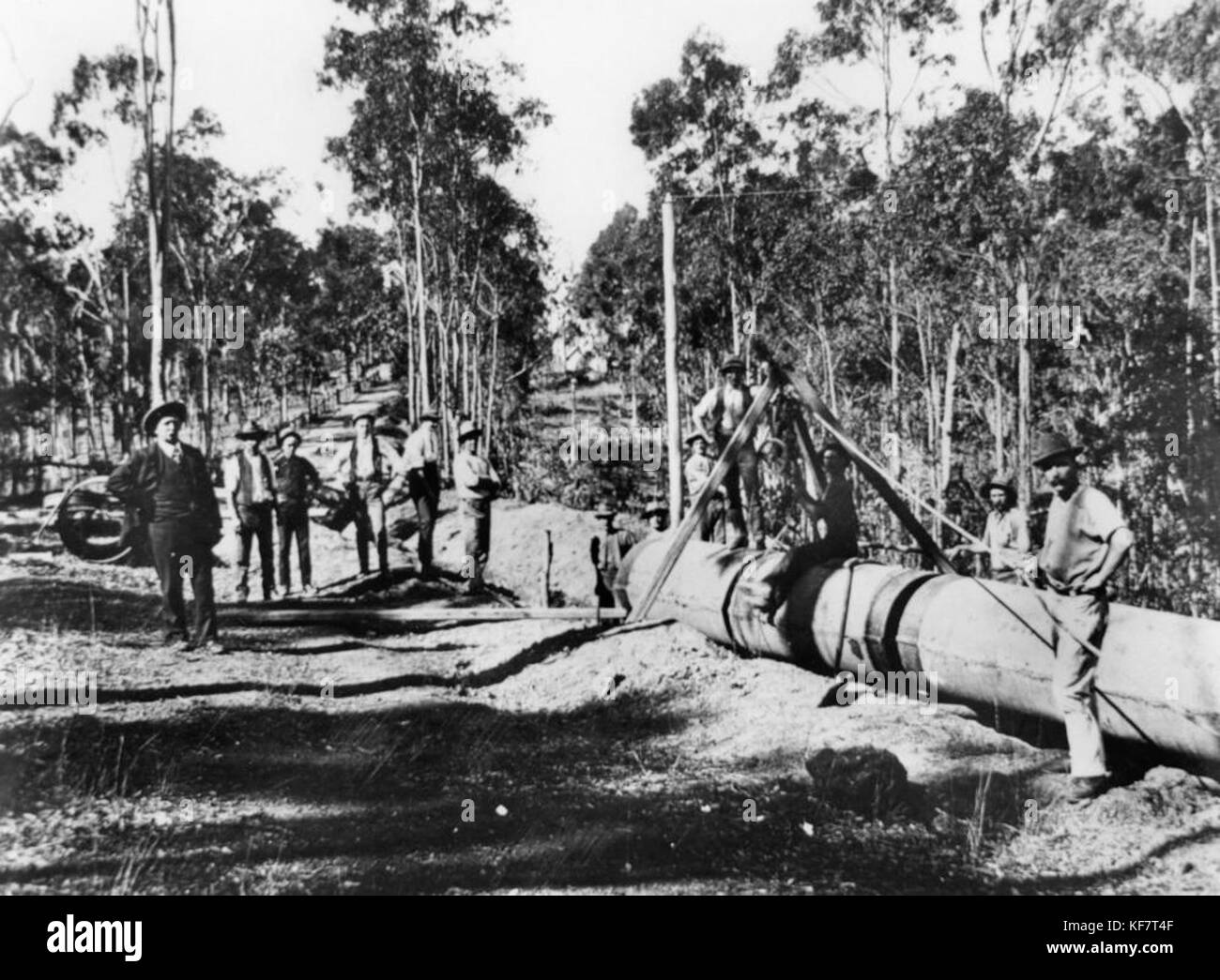Old water pipes Black and White Stock Photos & Images Alamy