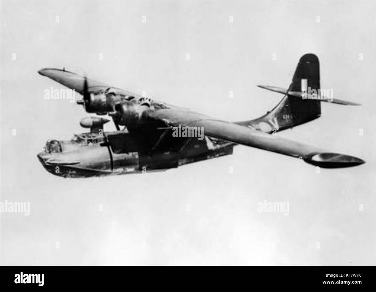 Catalina 43 Sqn RAAF in flight c1945 Stock Photo - Alamy