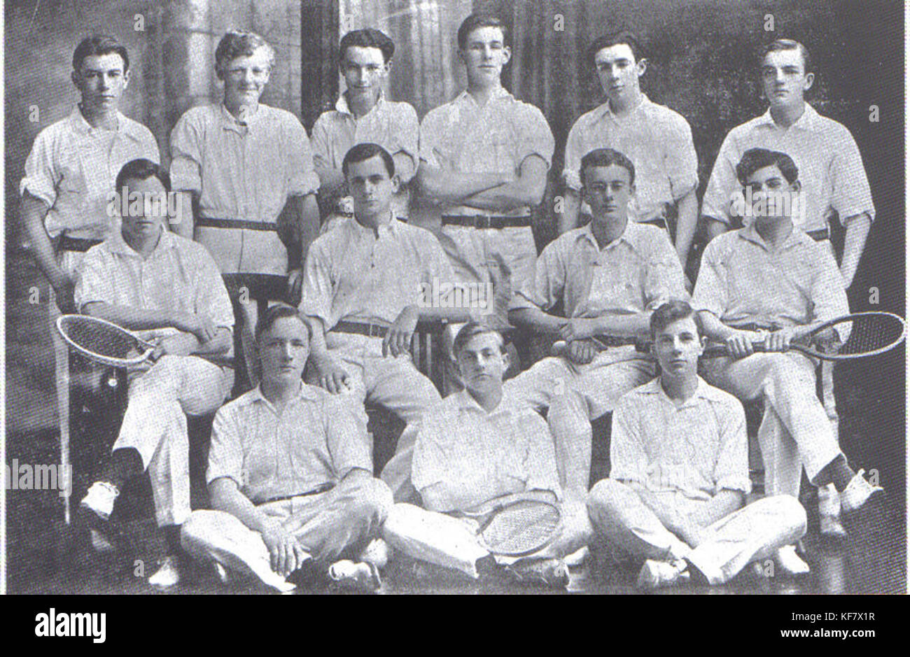 CBC First Tennis 1919 Stock Photo Alamy