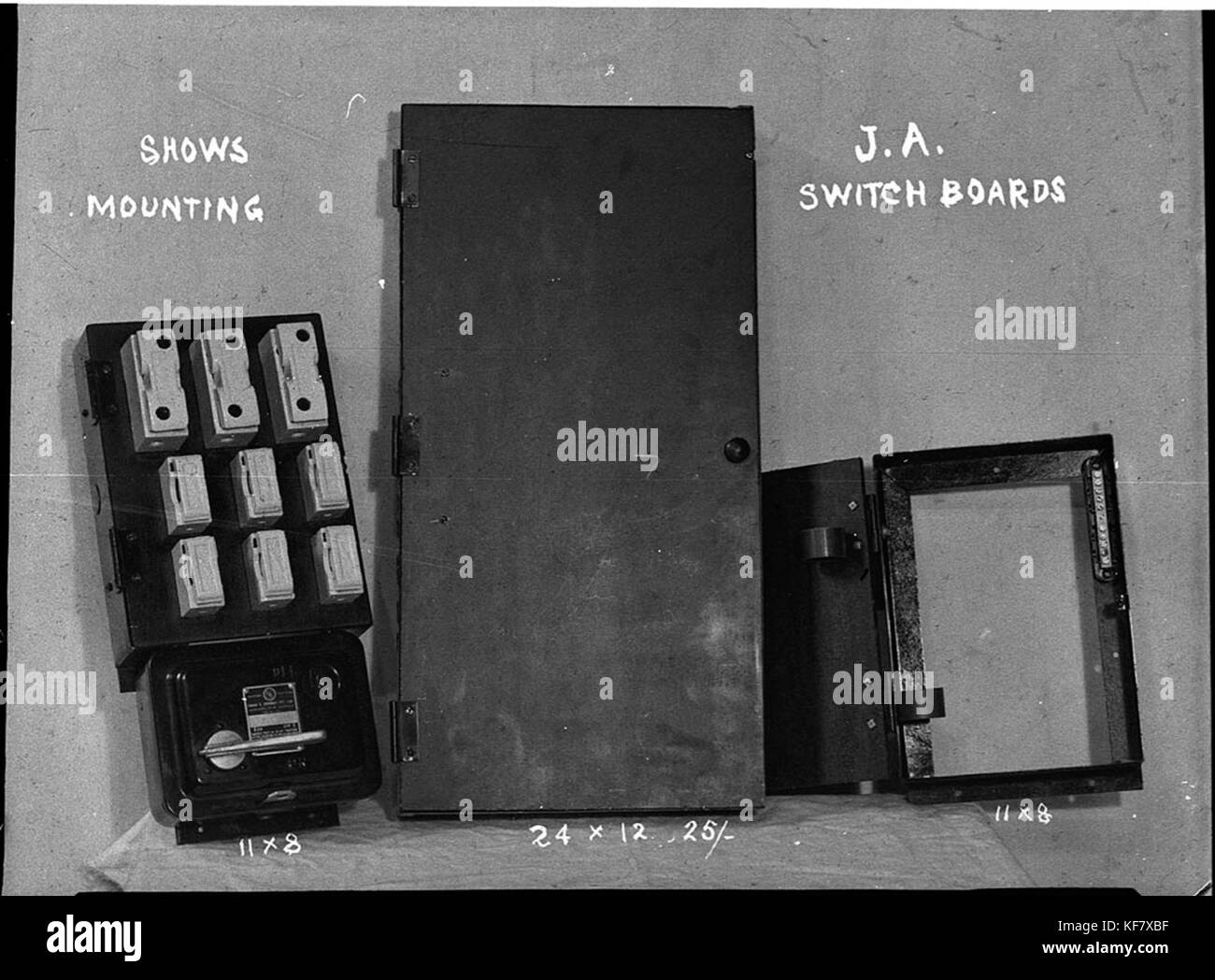 Technology boxes Black and White Stock Photos & Images - Alamy