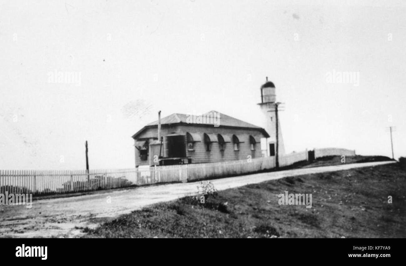 Old Caloundra Light and keepers cottage Stock Photo Alamy