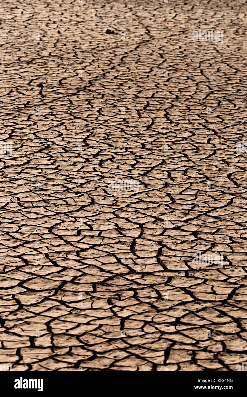 Cracks in drought affected earth Stock Photo Alamy