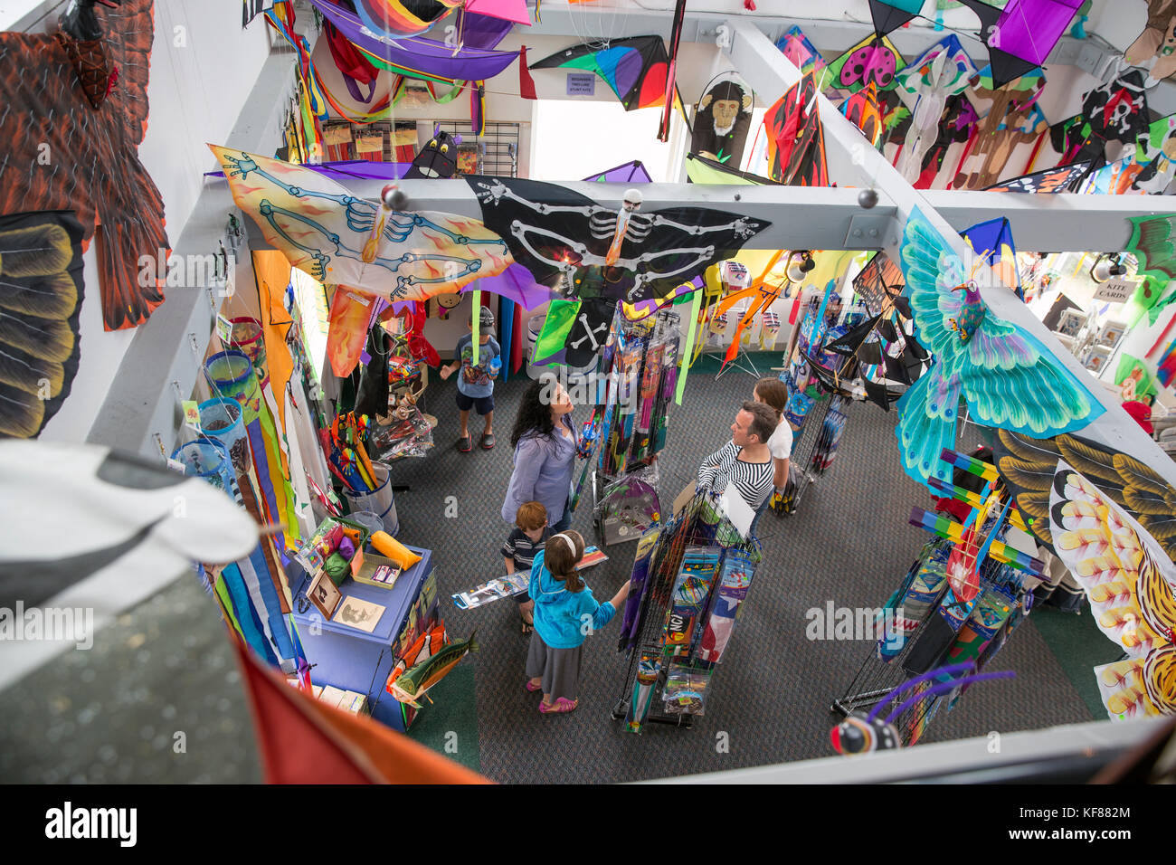 USA, Washington State, Long Beach Peninsula, International Kite