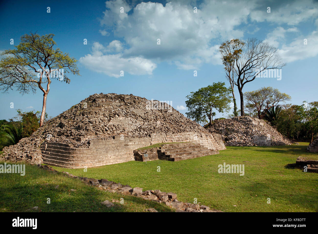 BELIZE, Punta Gorda, Toledo, the ruins at Lubantuun Stock Photo