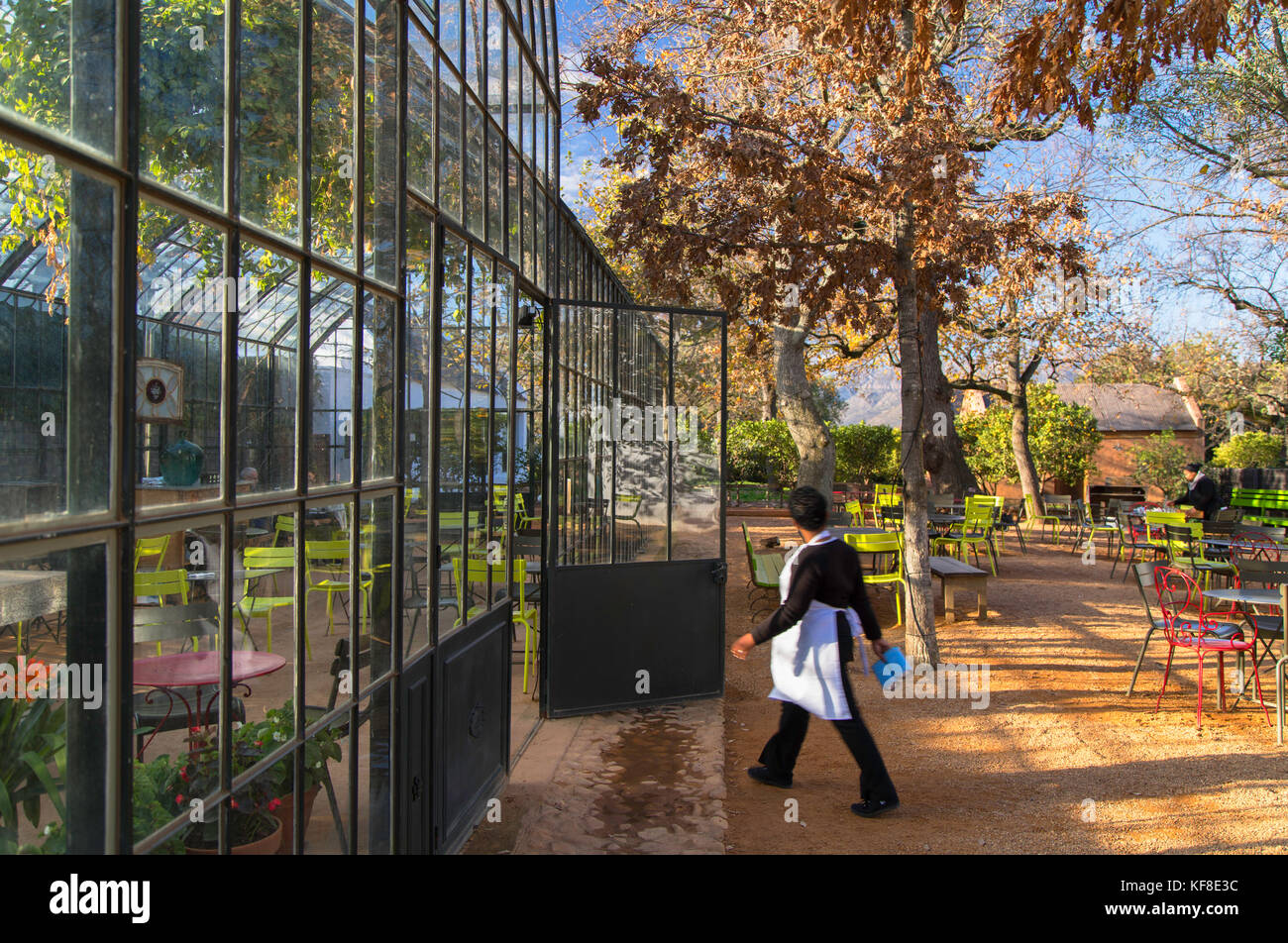 Greenhouse Restaurant at Babylonstoren Wine Estate, Paarl, Western Cape
