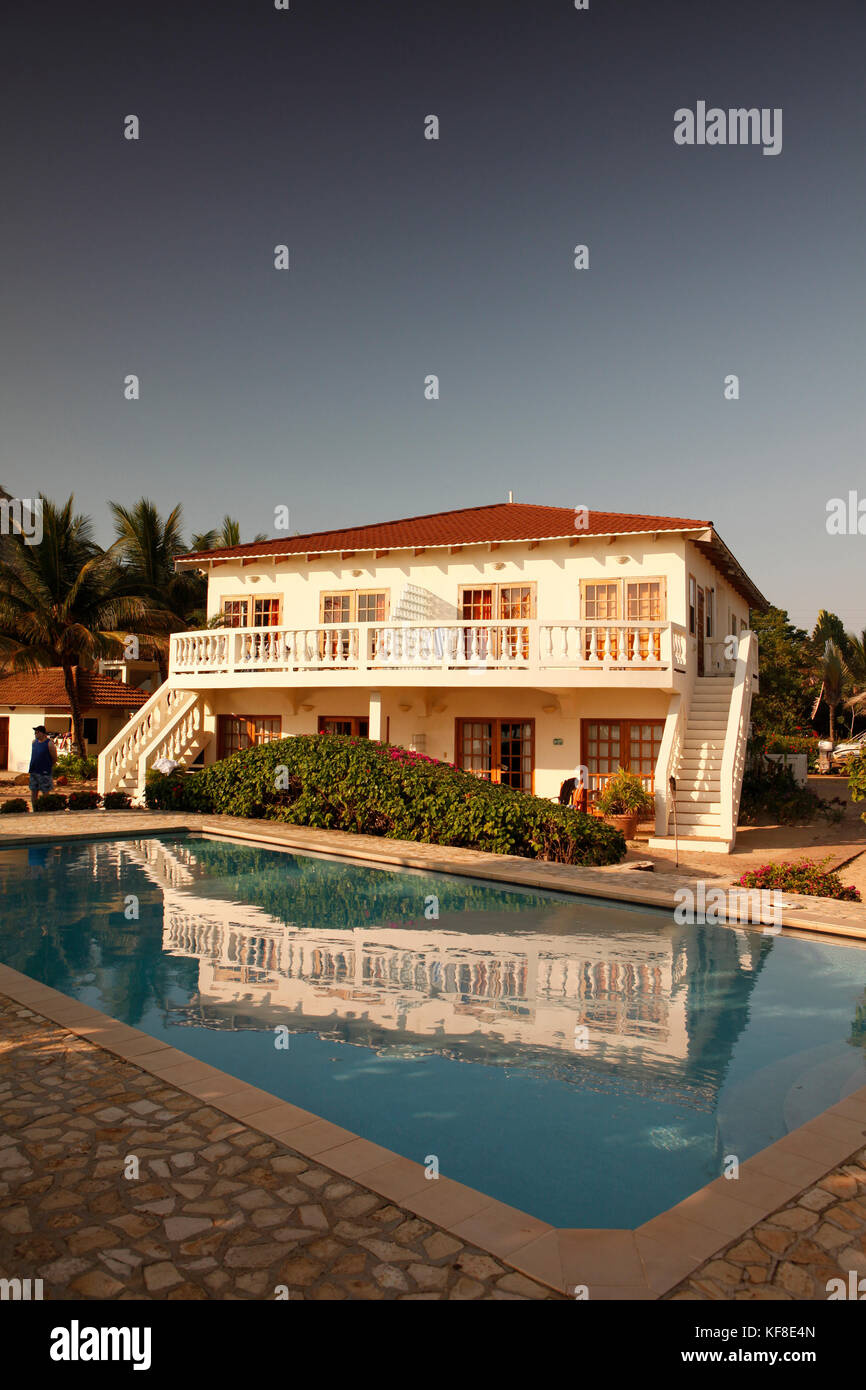 BELIZE, Hopkins, Jaguar Reef Lodge Stock Photo Alamy