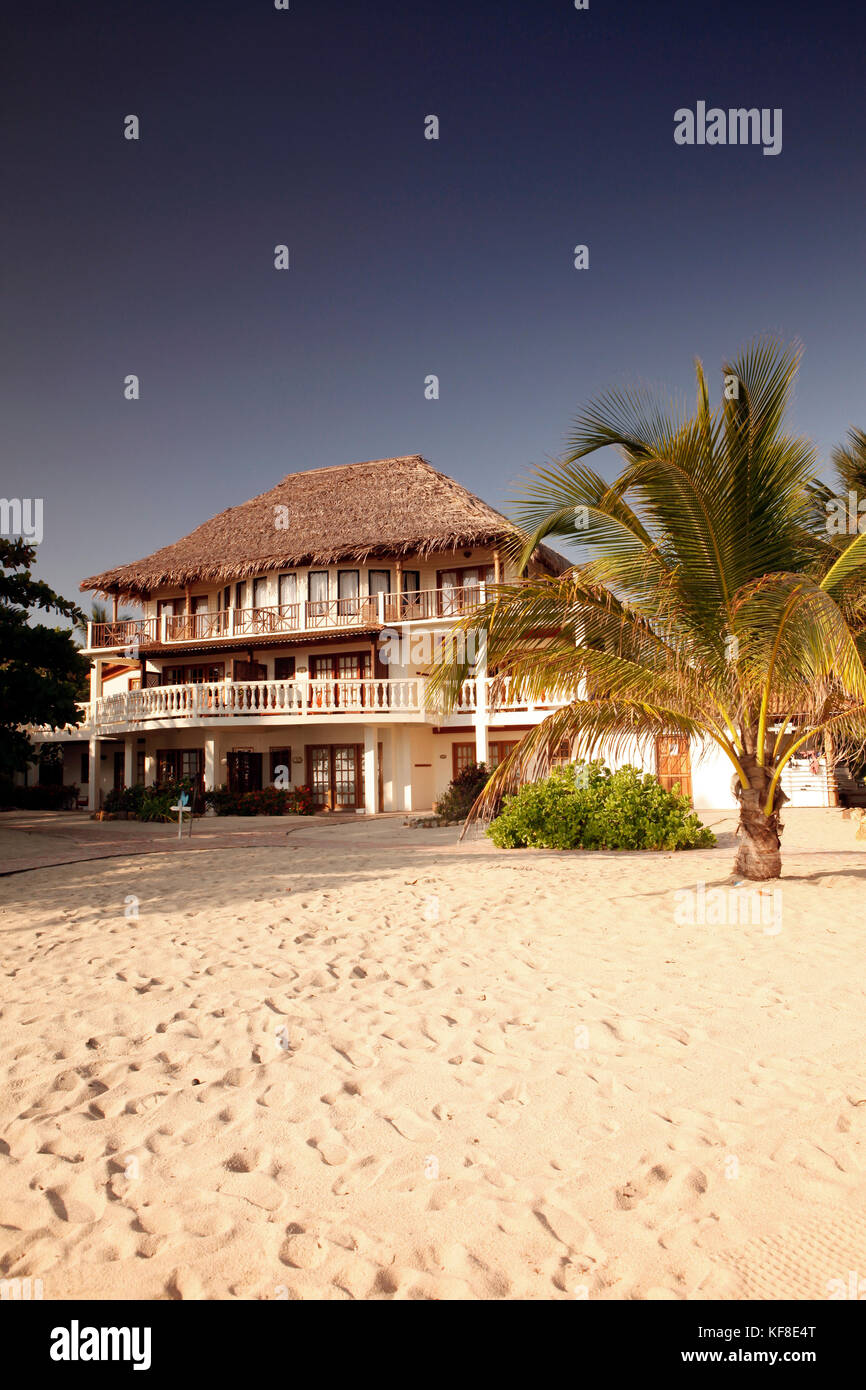 BELIZE, Hopkins, Jaguar Reef Lodge Stock Photo Alamy