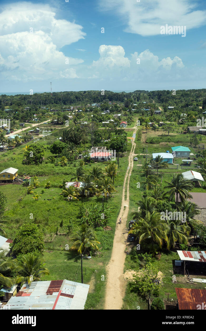 BELIZE, Punta Gorda, Toledo, Belcampo Belize Lodge and Jungle Farm, ariel views of the lush