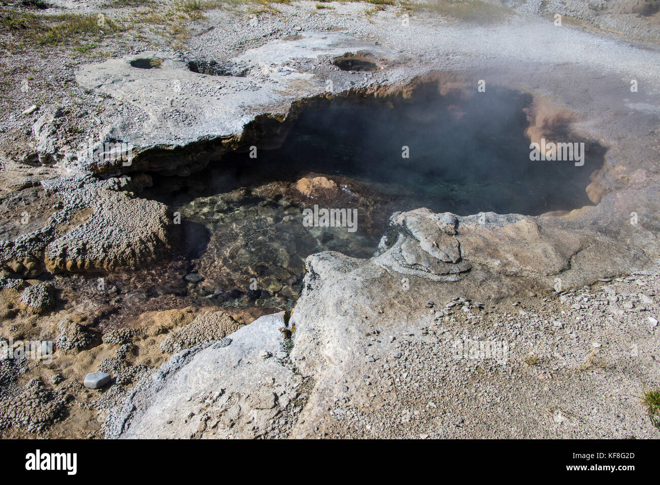 Black sand geyser hi-res stock photography and images - Alamy