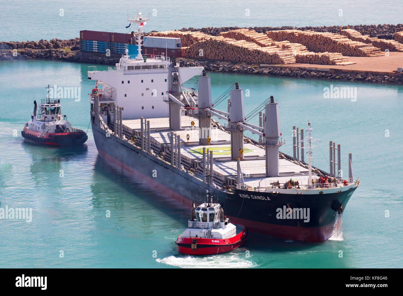 Shipping Containers in New Zealand Stock Photo Alamy
