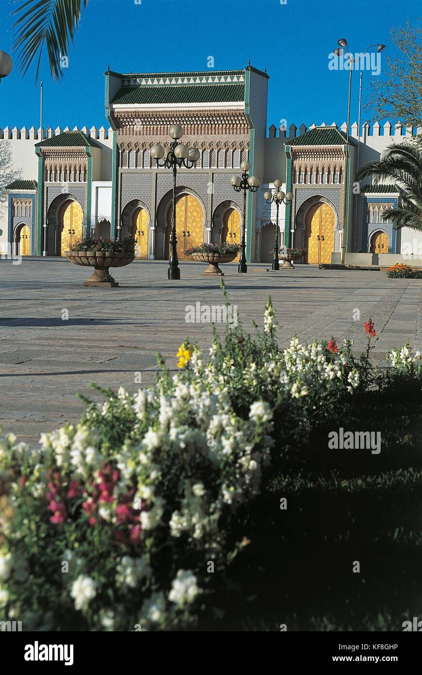 Morocco, Fes, the Royal Palace (Dar el Makhzen Stock Photo - Alamy