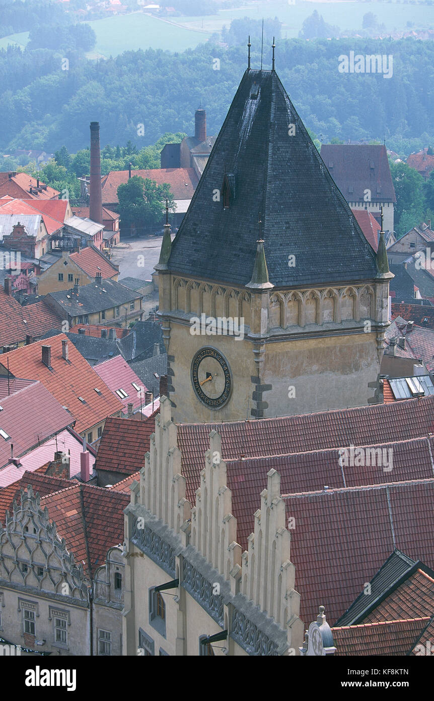 Cz Bohemia Tabor Stock Photo